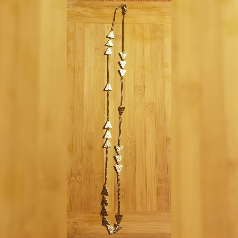 PD Triangle Fashion Necklace